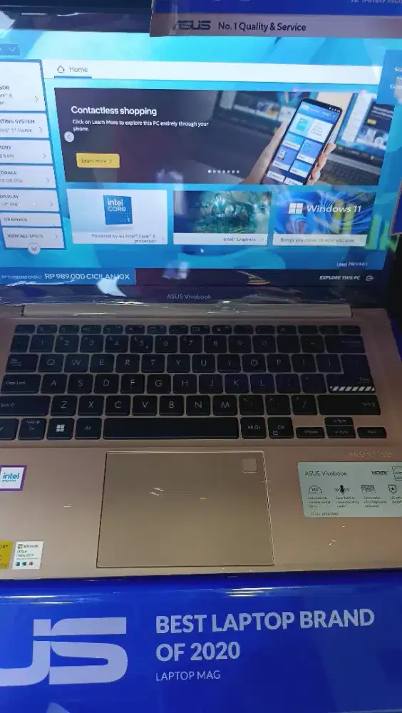 Asus vivobook 14 X1404VAP Dengan cicilan 0% Home credit