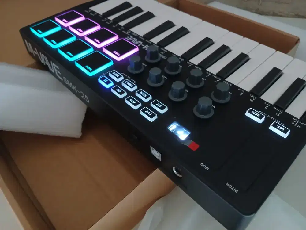 Midi controller m-vave smk-25