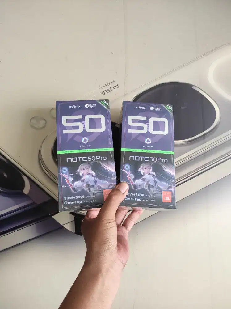[ Fast respon WA ] Infinix Note 50 Pro 8+8/256 Garansi resmi 1thn