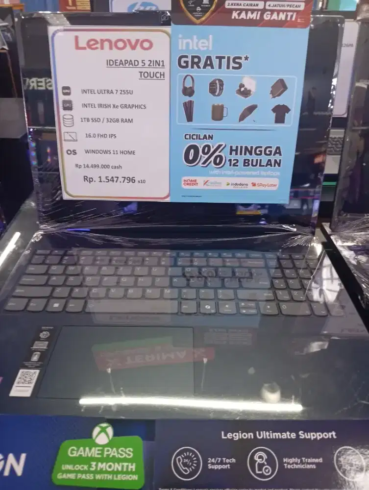 Cicilan Laptop Lenovo Ideapad 5 2in1 Touchscreen