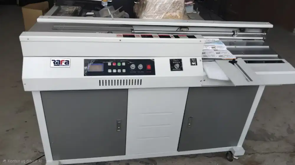 Mesin lem panas uk A3 seken