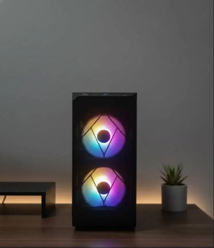 PC Rakitan Gaming amd Ryzen 5 4600G Ram 8GB SSD 256GB