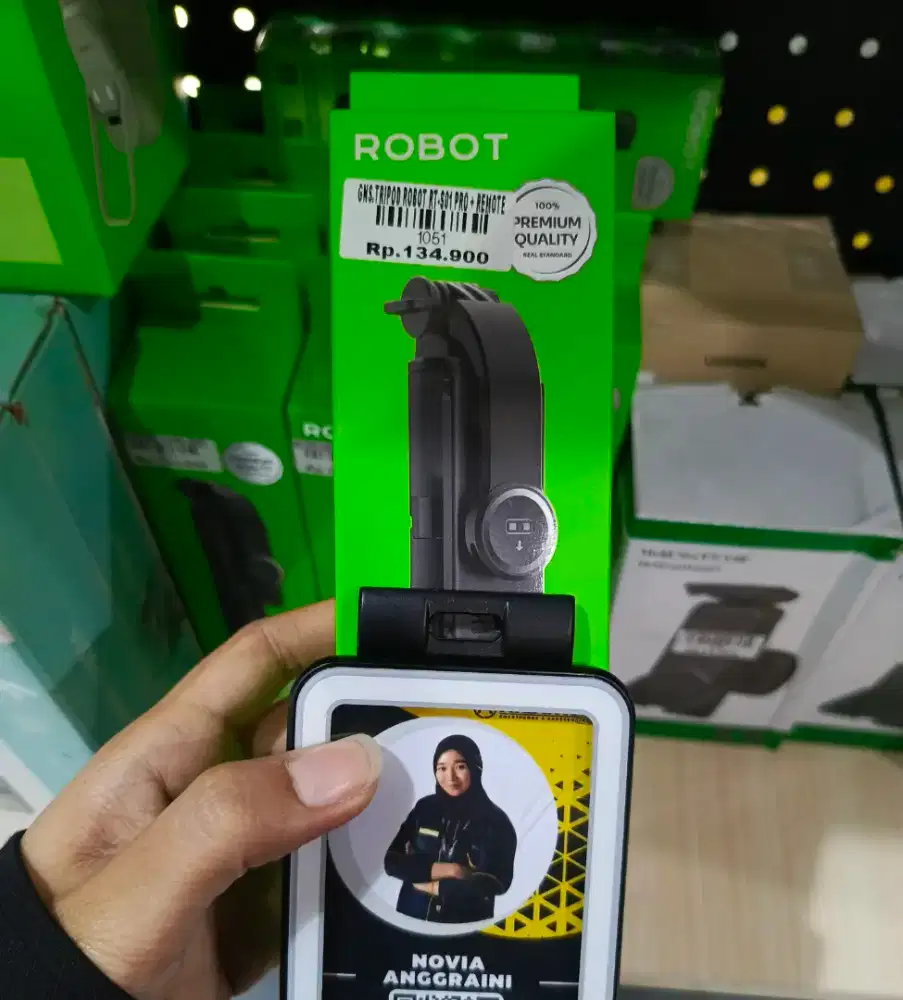 Tripod robot RT-S01 Pro + Remote | ATLANTIS DAHSYAT