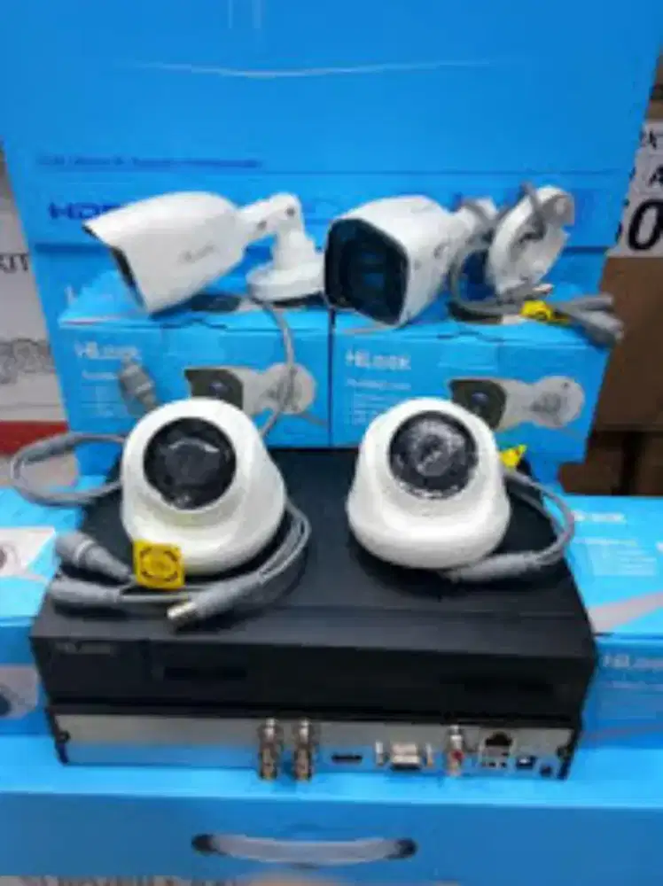 Pasang CCTV - Paket CCTV 2 Kamera Lengkap - Termasuk Pemasangan