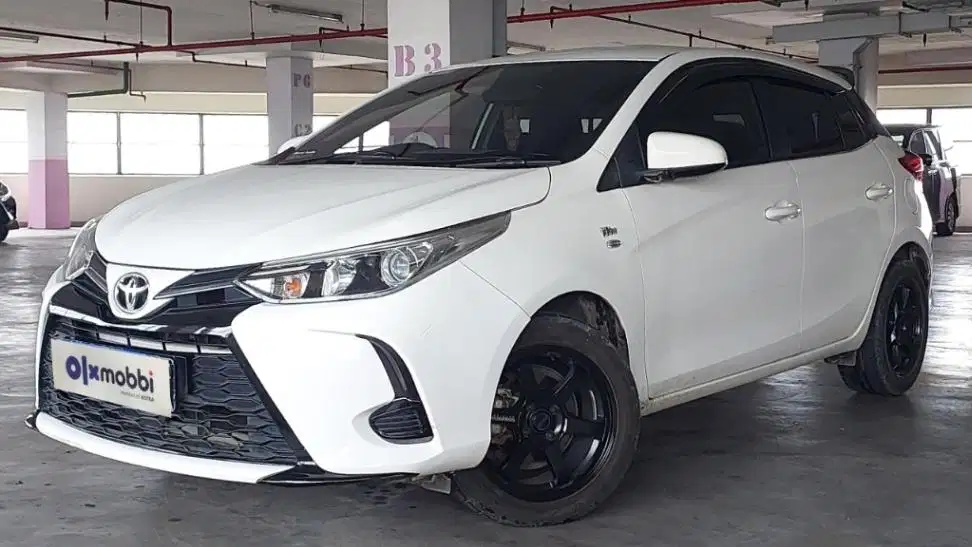 TDP 9,JT Toyota Yaris 1.5 G Bensin-AT Putih 2020