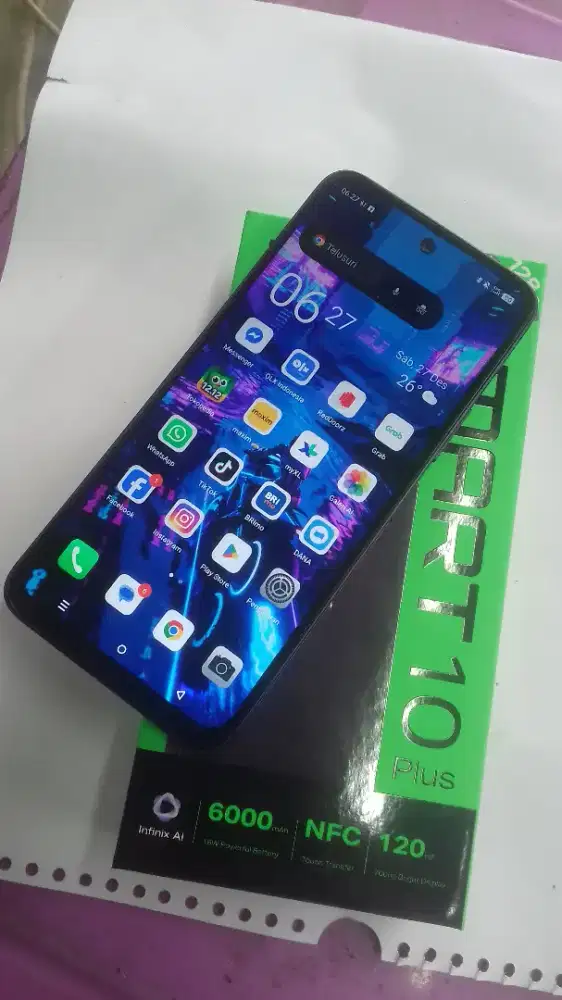 Infinix smart 10 plus ram 8+8/128gb