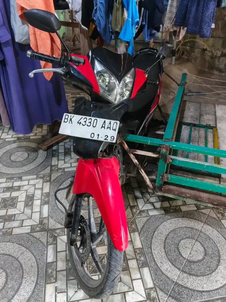 Honda Supra sudah jadi becak