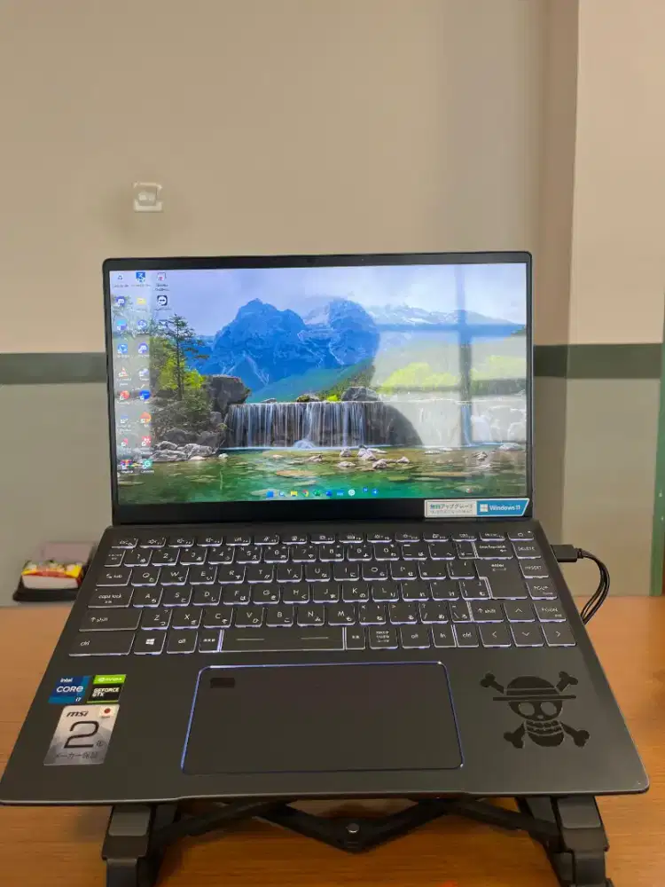 DIJUAL LAPTOP GAMING MSI
PRESTIGE 14 A11SC GENERASI KE-11 GTX 1650