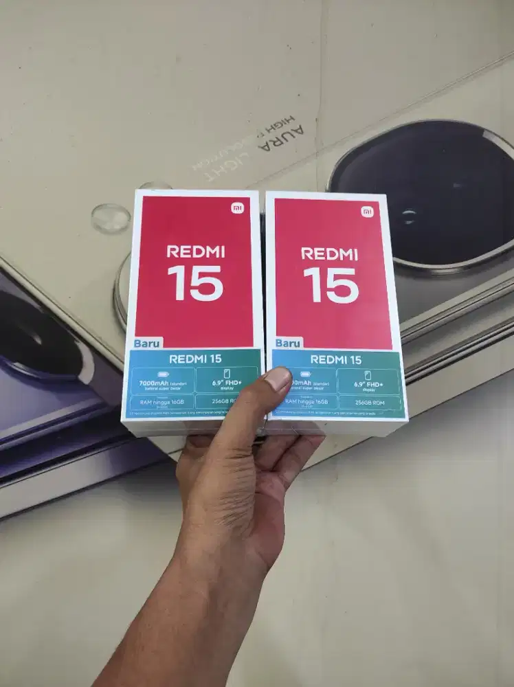 [ Fast respon WA ] Xiaomi Redmi 15 NFC 8+8/128 Garansi resmi 15bln