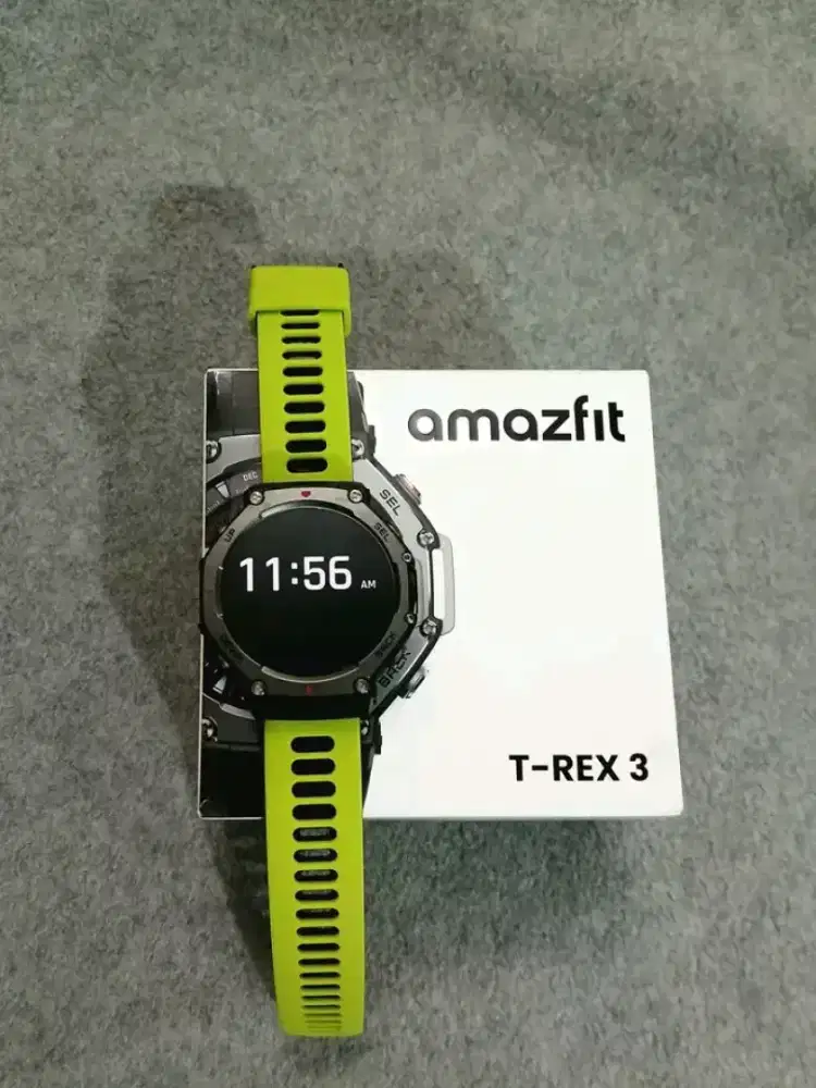 Smartwatch gps amazfit trex 3 t-rex 3 t - rex 3 garansi resmi
