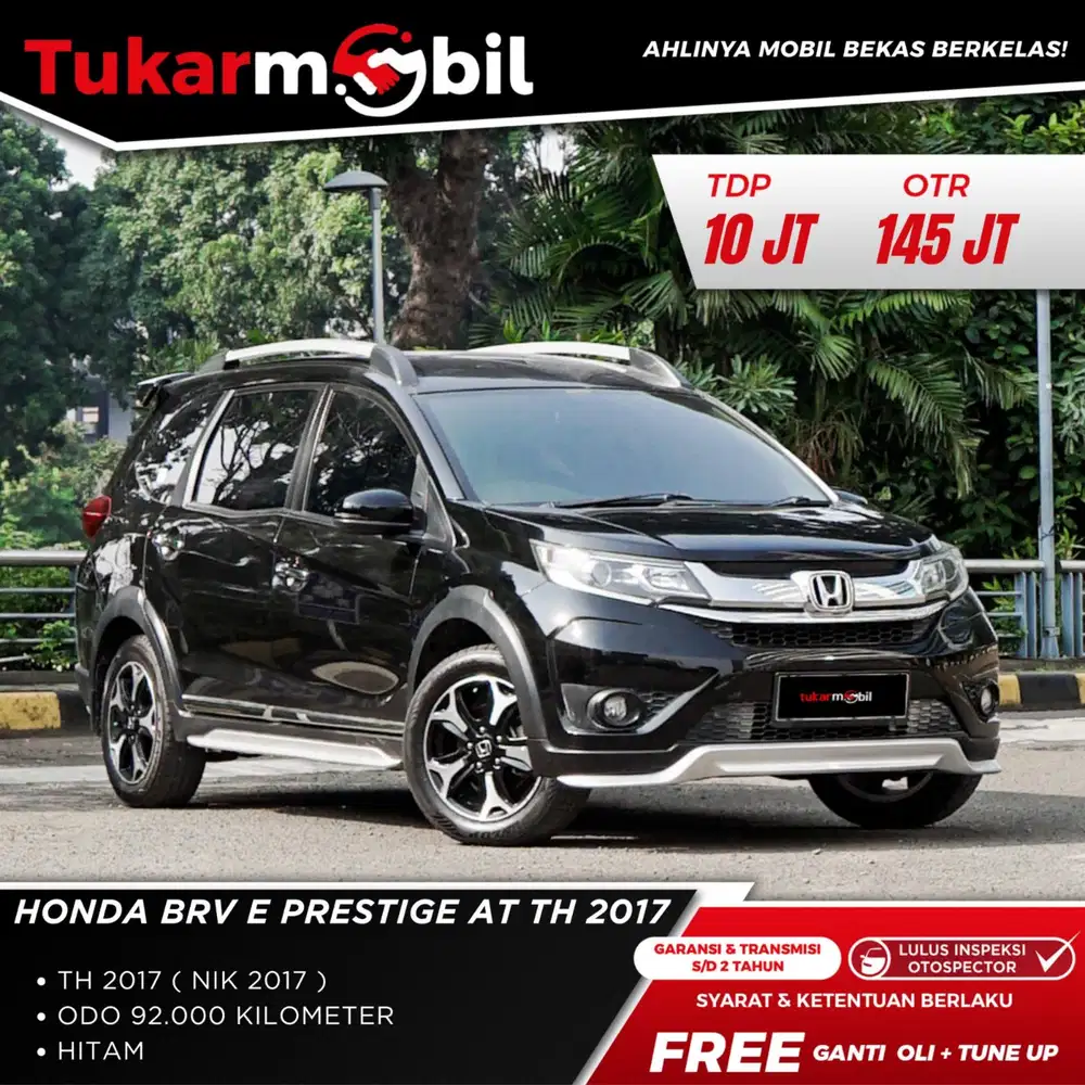 Honda BRV 1.5E Prestige tahun 2017