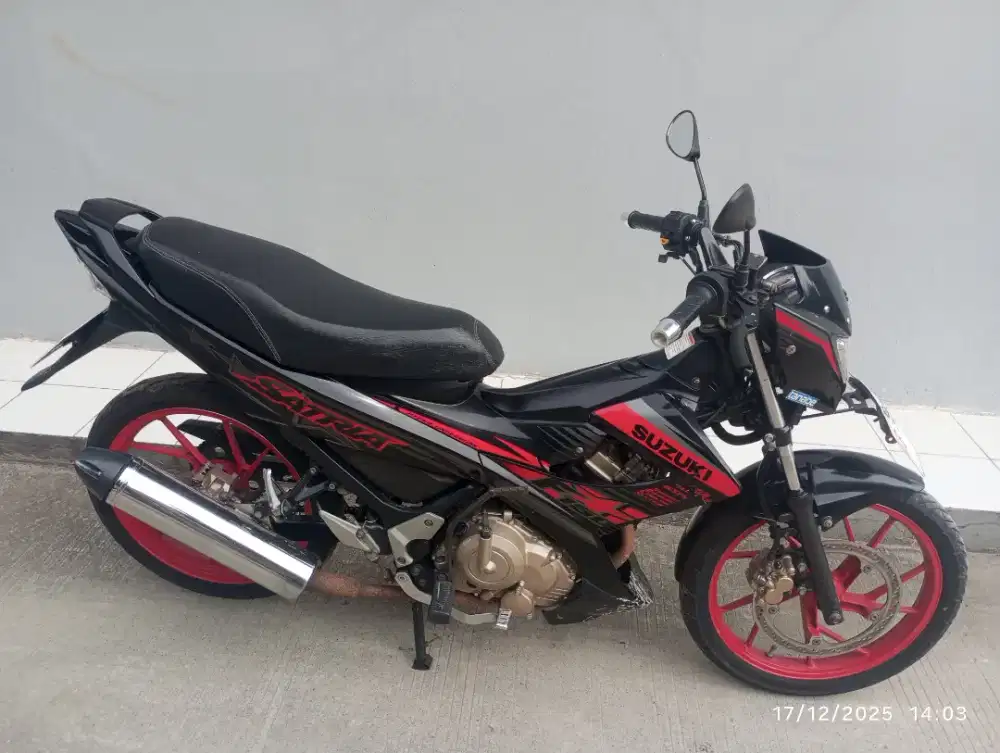 Satria Fu 2014 pajak Depok hidup