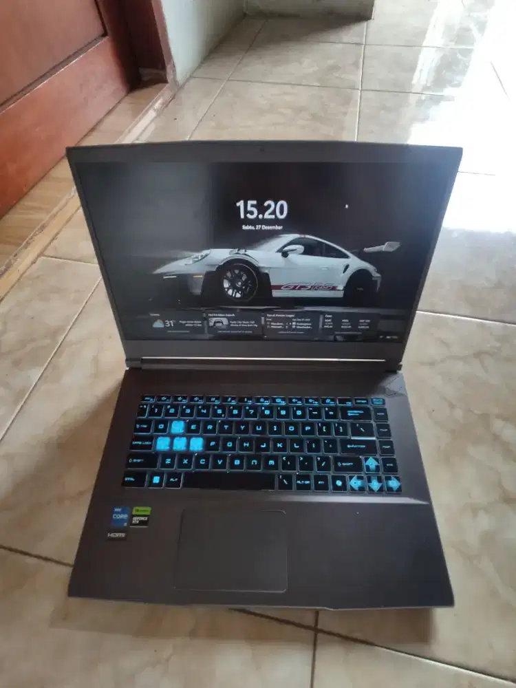 MSI THIN15CORE15-12450H RTX2050 4GB 8GB 512GB WIN 11 15.6FHD IPS 144HZ