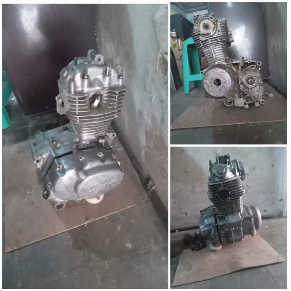 Fullset MESIN Honda GL100 Klasik ORI Simpanan