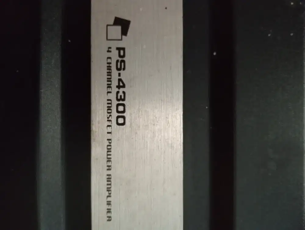 Amplifier Mobil merk Physiks