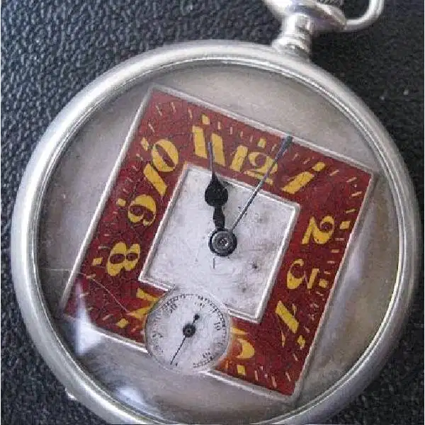 Vintage zilver zakhorloge/ jam saku CYMA