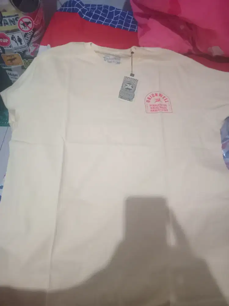 Kaos unionwell original baru size XL