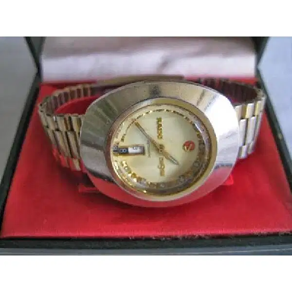 Vintage arloji / jam tangan Luxury Rado Dia Star Swiss