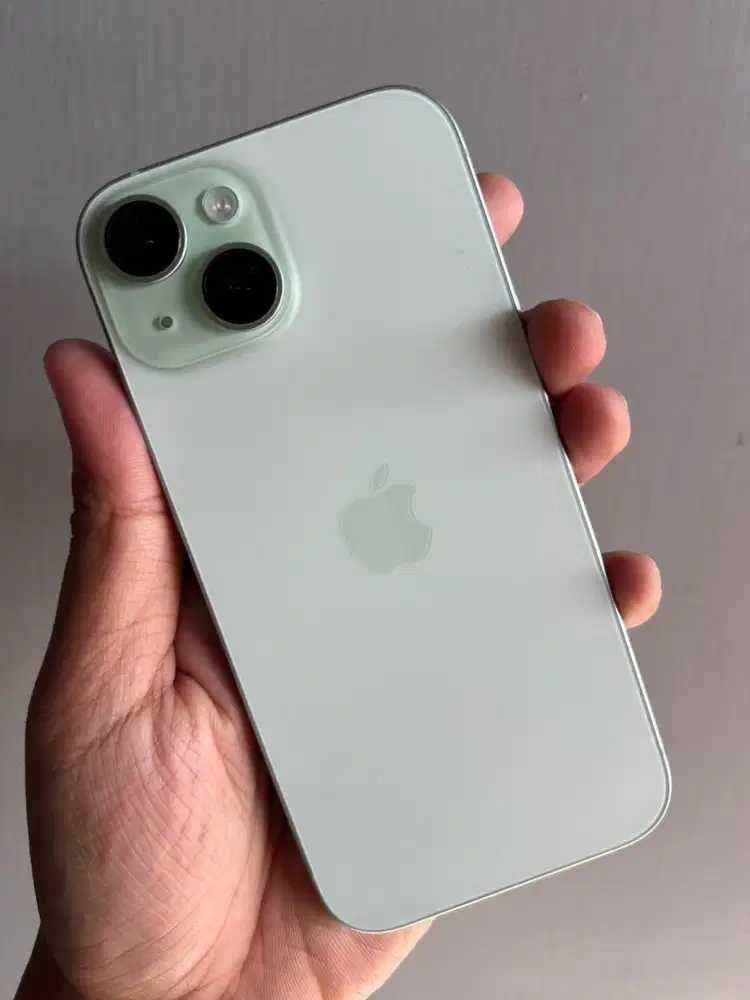 COD Iphone 15 128 Green ex ibox Bandung