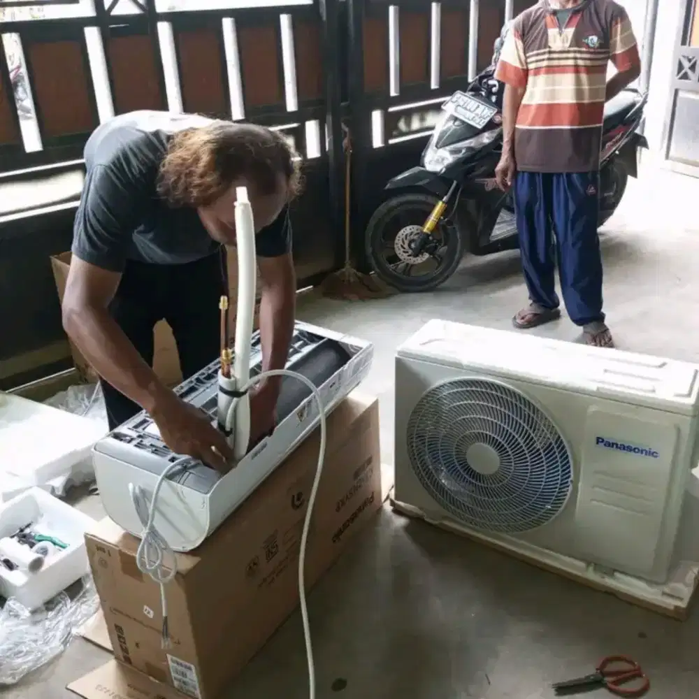SERVICE AC KULKAS MESIN CUCI POMPA AIR BONGKAR PASANG AC