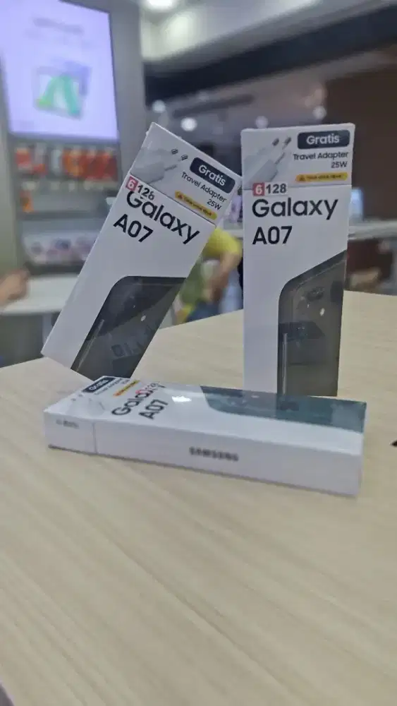 SAMSUNG A07 4G GARANSI RESMI 1 TAHUN