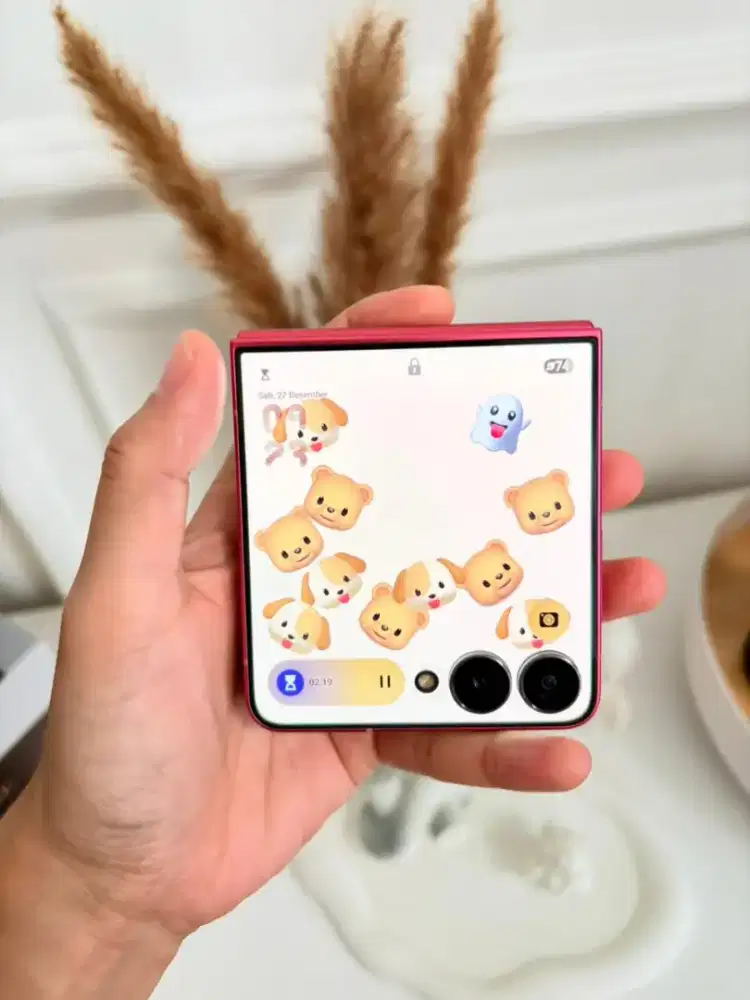 Samsung flip 7 red coral 12/256