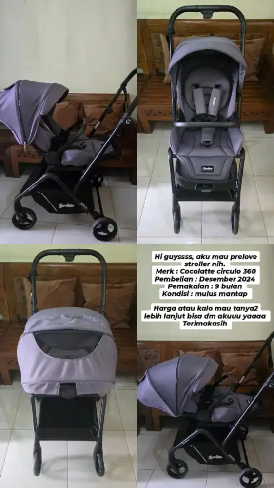 Stroller Cocolate Circulo 360