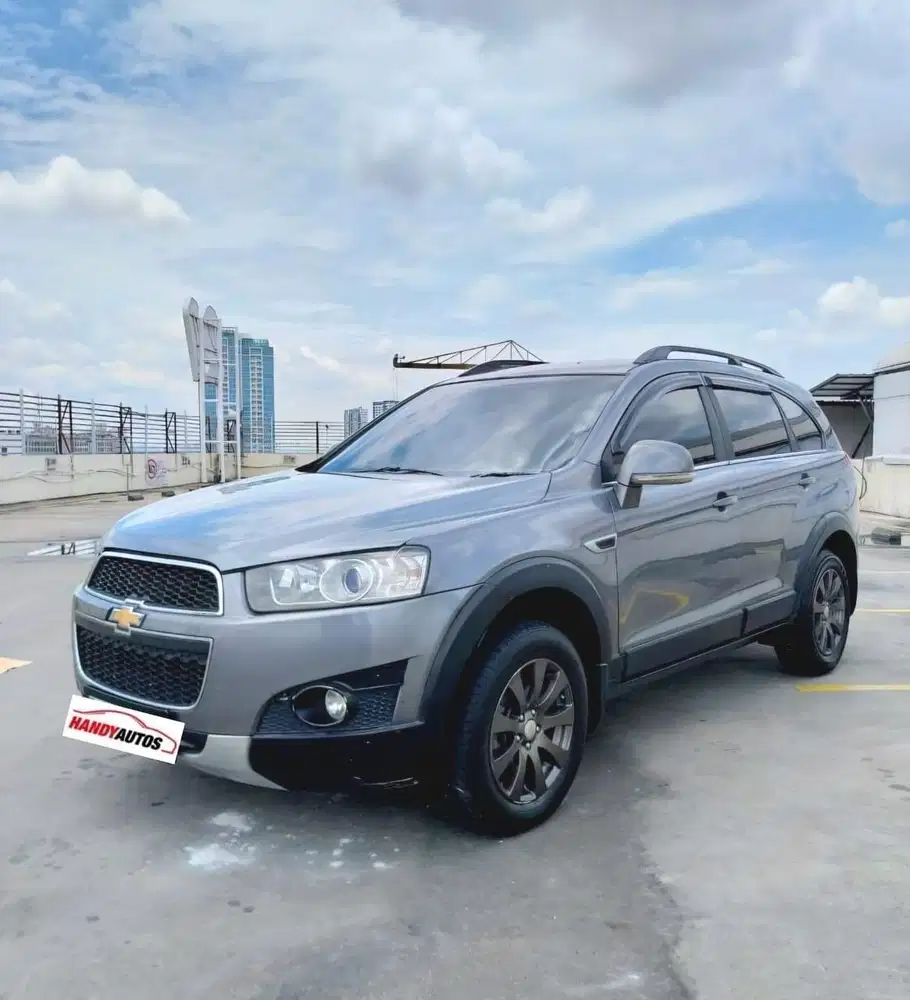 Chevrolet Captiva Diesel Tahun 2013 Automatic Abu abu Metalik