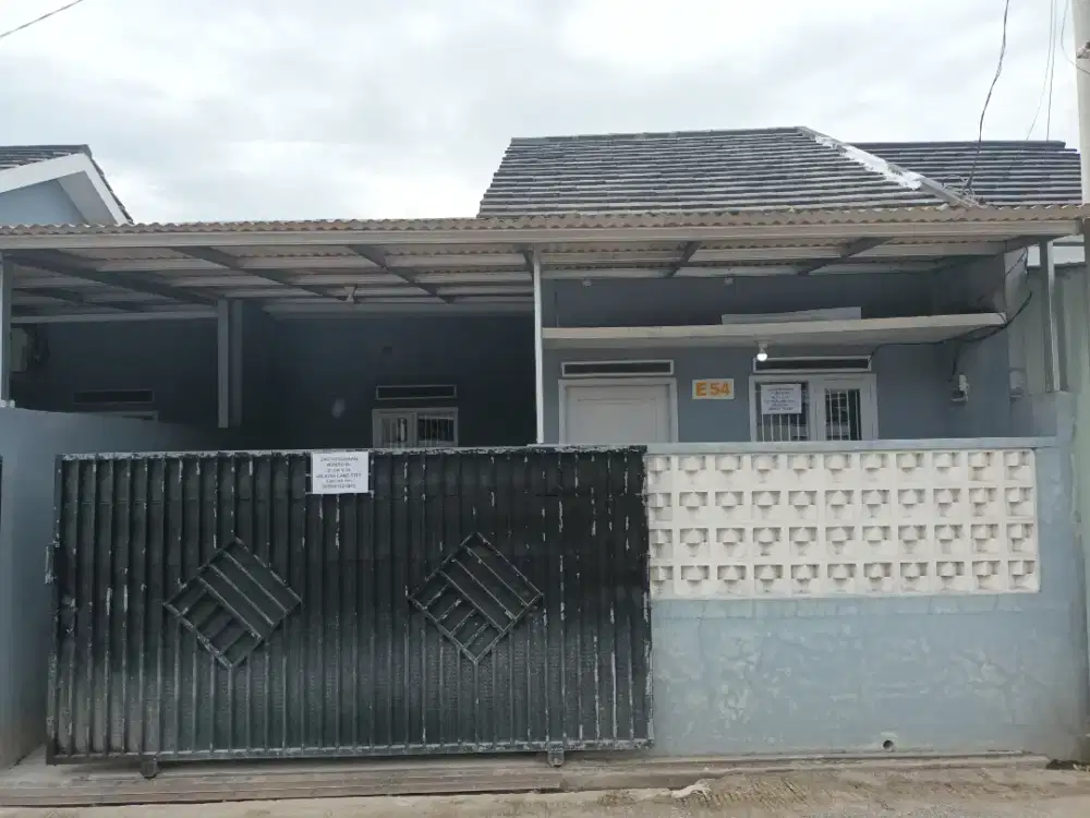 Dikontrakkan Rumah Arjuna Land City Blok E.54