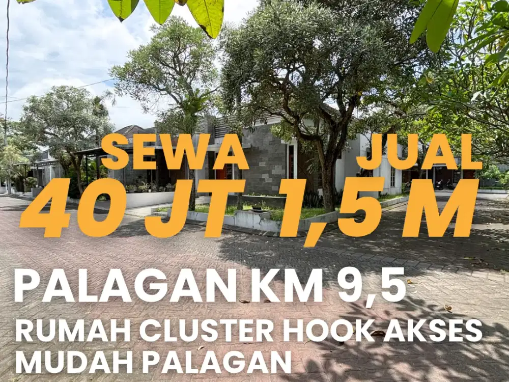 Sewa Rumah Jalan Palagan Cluster Elit