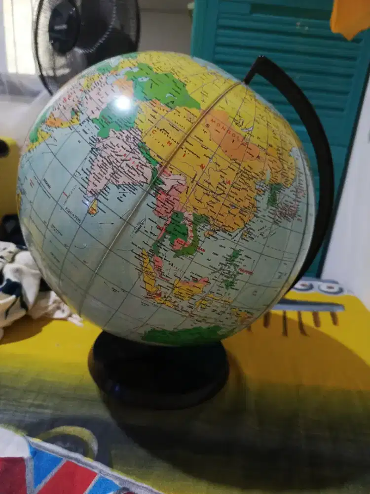 Bola dunia 30cm plastik