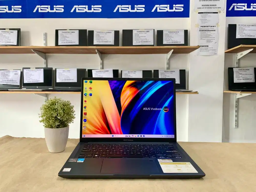 ASUS M1403QA AMD Ryzen 5 5600H/ RAM 16GB/ SSD 512GB/ 14′′ 2K OLED