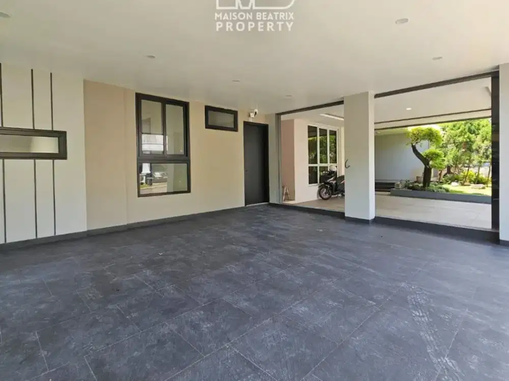 DIJUAL RUMAH MEWAH 2 LT MODERN MINIMALIS SIAP HUNI DI DE PARK CAJUPUTI BSD