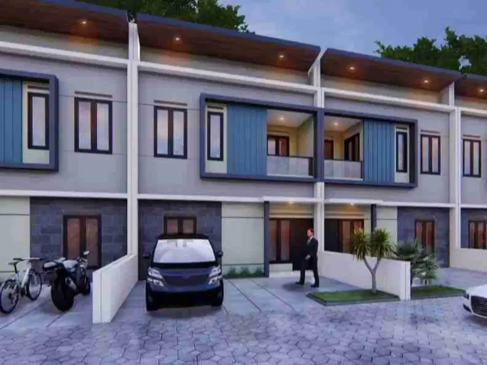 Rumah Modern 2lt Murah Indent di Cluster Colomadu