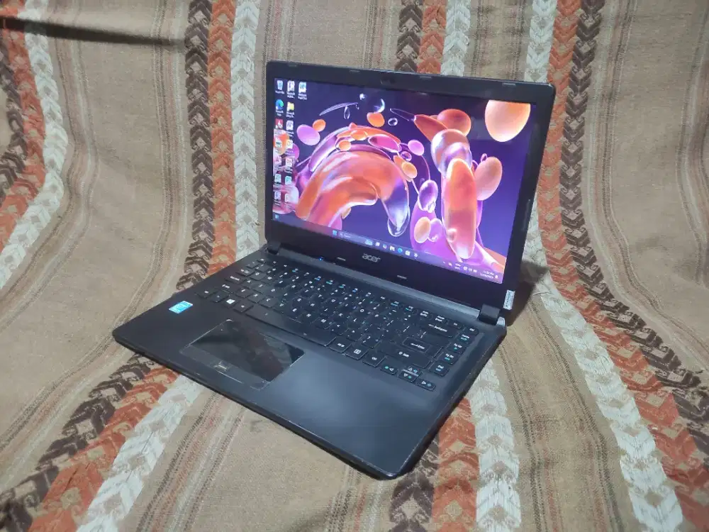 Laptop Acer Travelmate P446-M Ram 8gb SSD 128gb core i5 gen5Siap pakai