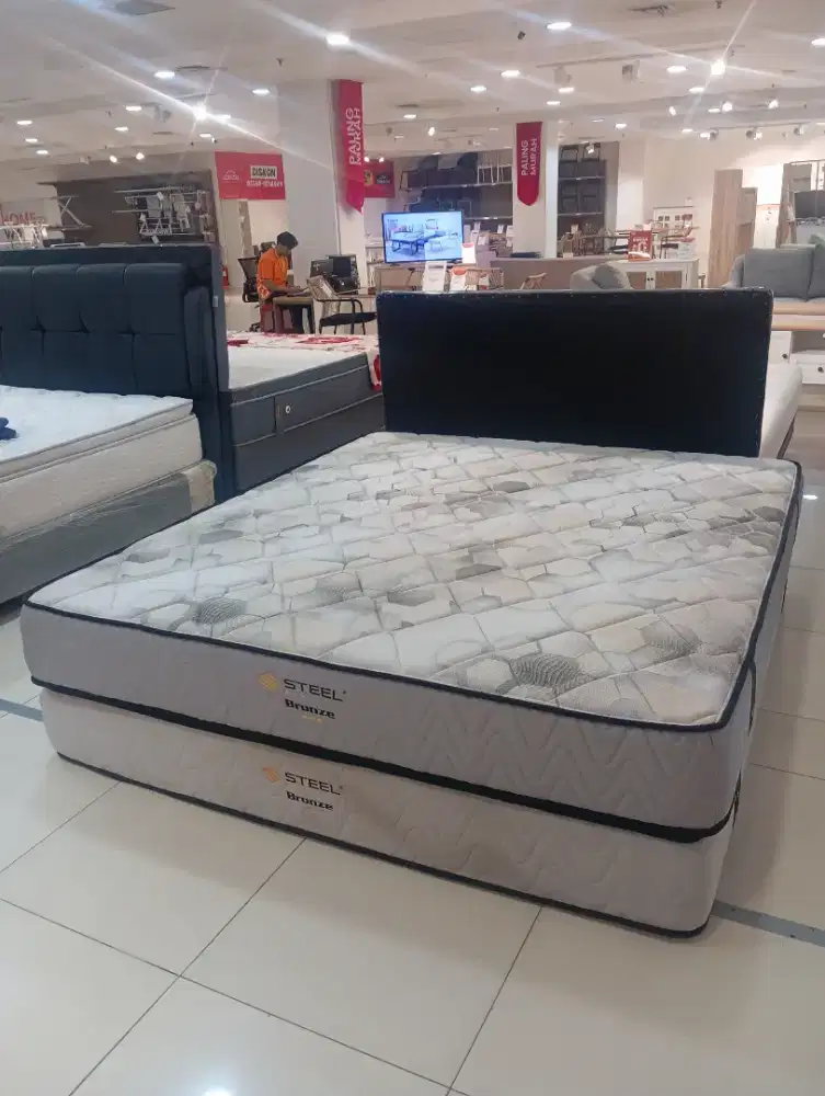 Kasur mattress steel bronze 180