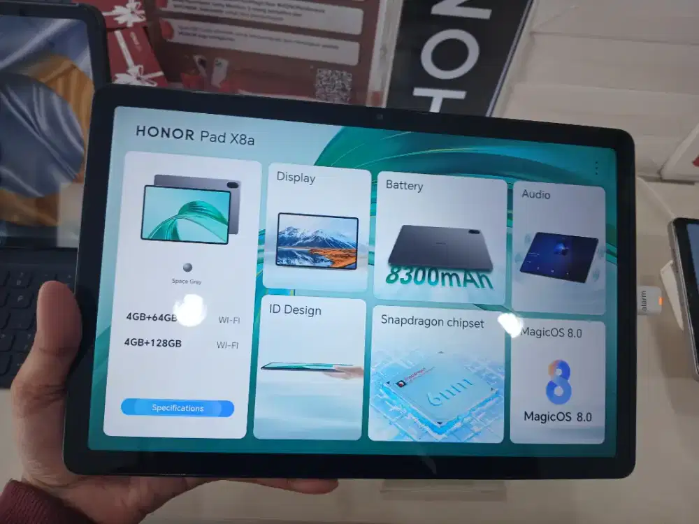 PROMO MURAH TAB 4/128 HONOR X8A
