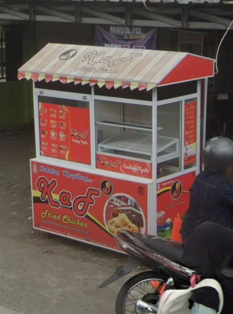 Jual gerobak bekas ayam fried chicken