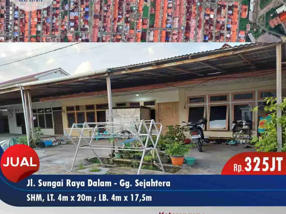 Rumah siap huni di kota Pontianak, Serdam, Gg. Sejahtera Mulia