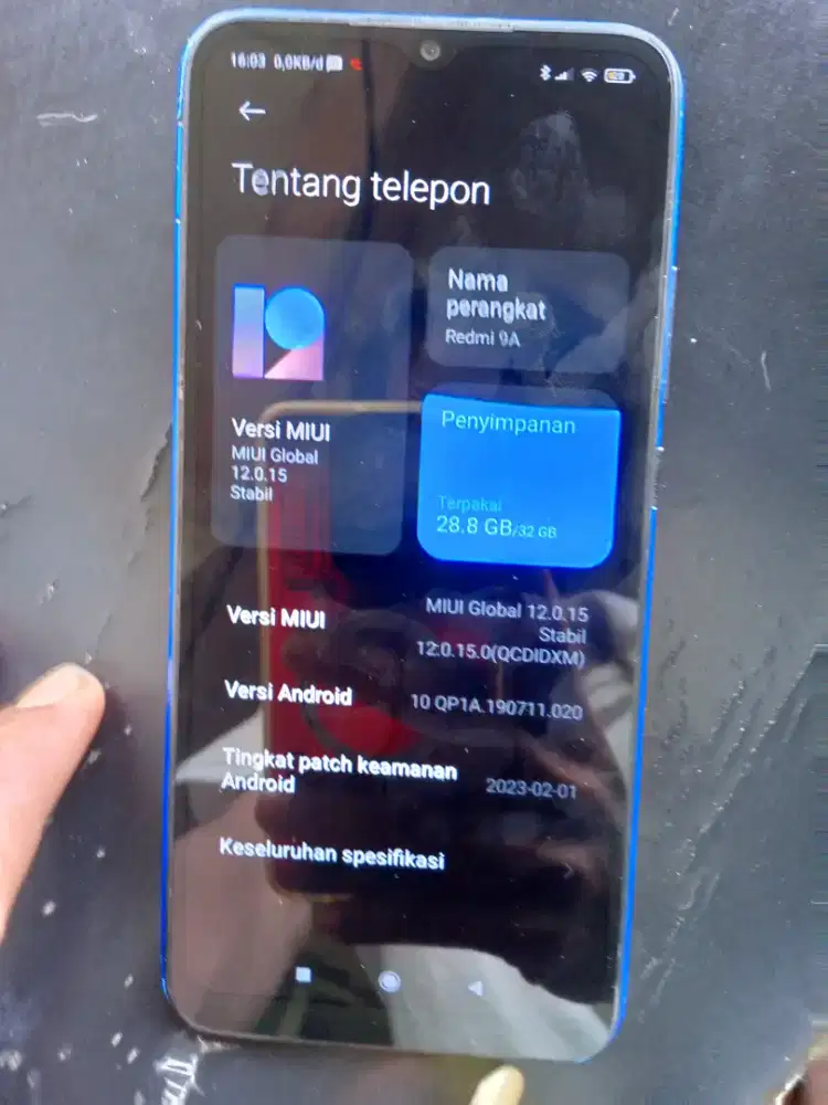 Jual aja Redmi 9A 2/32