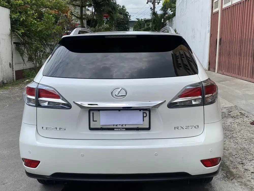 Lexuz RX270 putih Matic ATPM 2012 terawat dari baru (L)