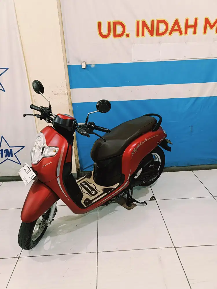 SCOOPY ESP STYLISH ECO 2019 MERAH DOFF DP PROMO 500RB BISA KREDIT