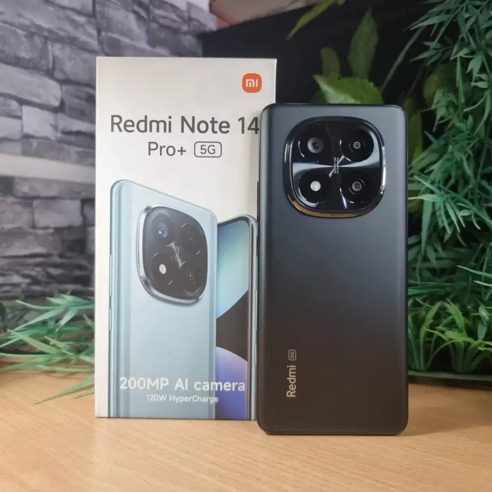 Redmi Note 14 Pro + 5G Ram 8+4/256 GB Fullset