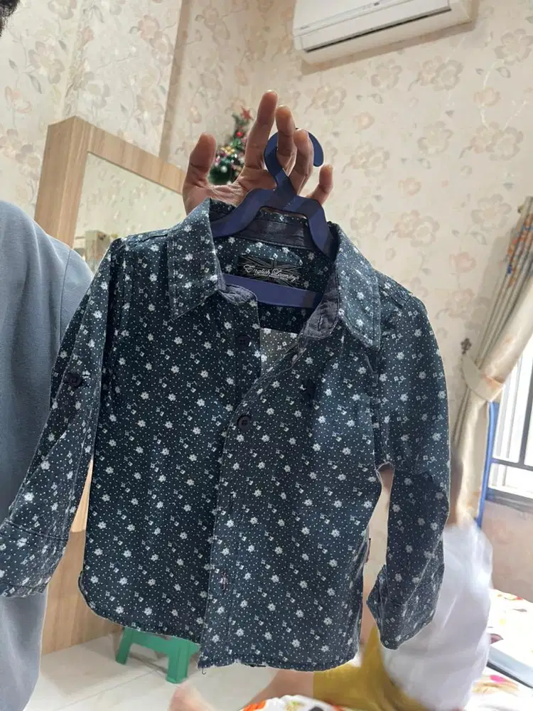 Kemeja anak2 usia 1-2 tahun