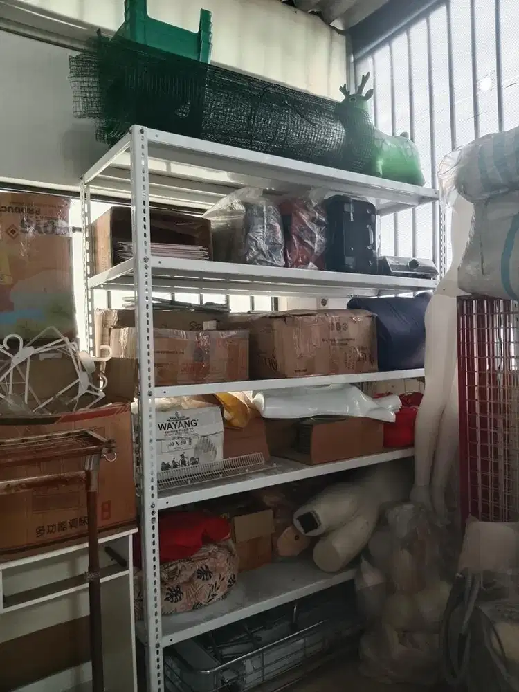 dijual cepat rak besi serbaguna besar