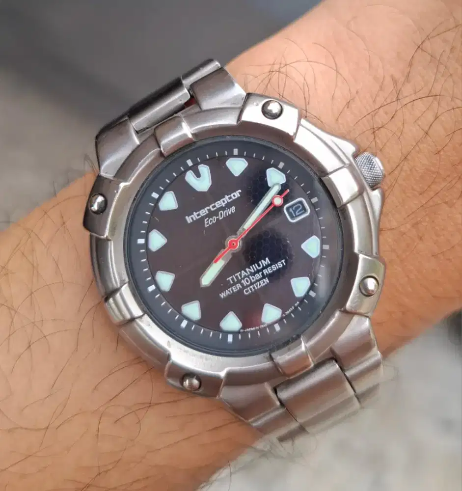 Citizen diver interceptor ecodrive