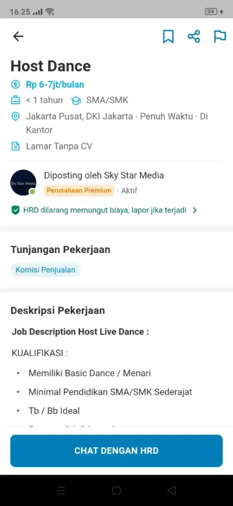 Di cari teman latihan dance untuk lamar kerja jadi host dance