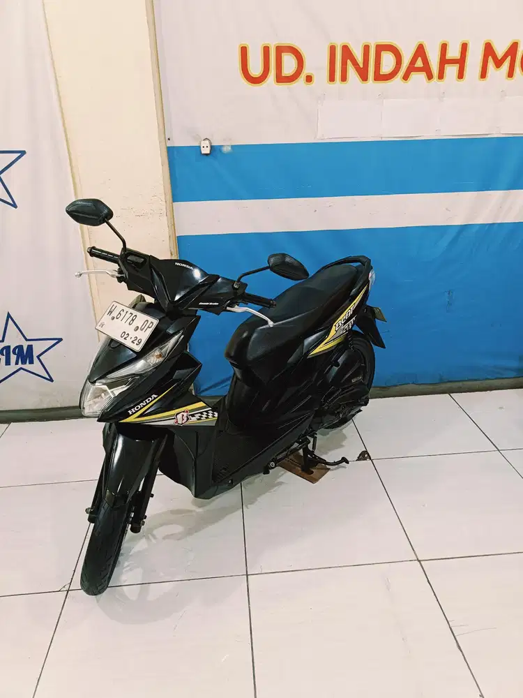 BEAT ESP CW SPORTY FI ECO 2019 HITAM GLOSSY