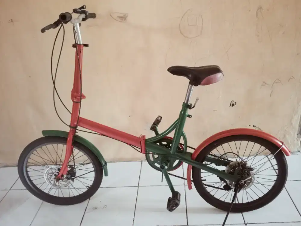 Sepeda lipat jadul ring 20