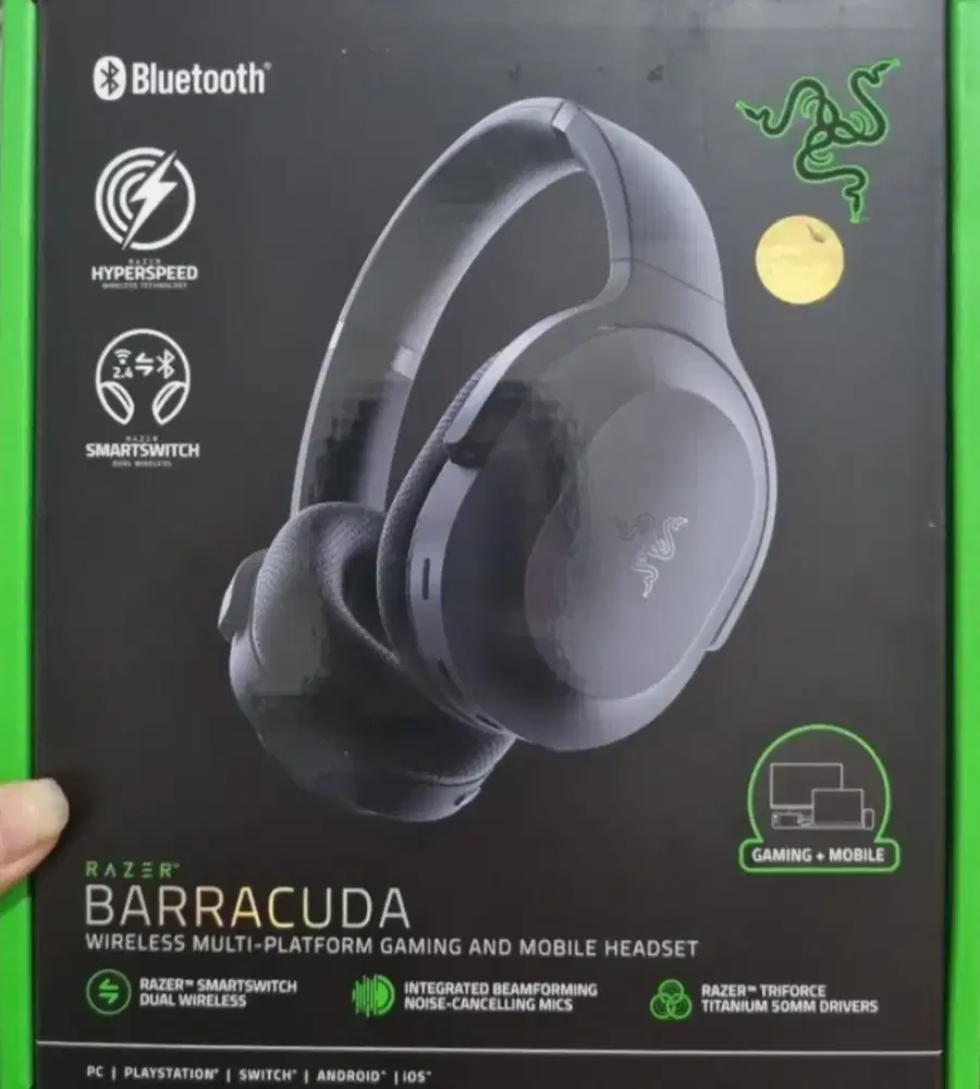 Headset Razer Baracudda